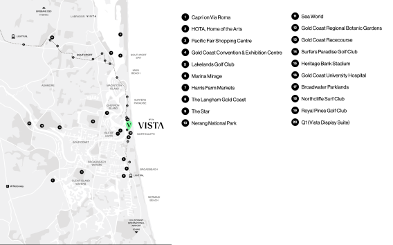 Vista Map Location