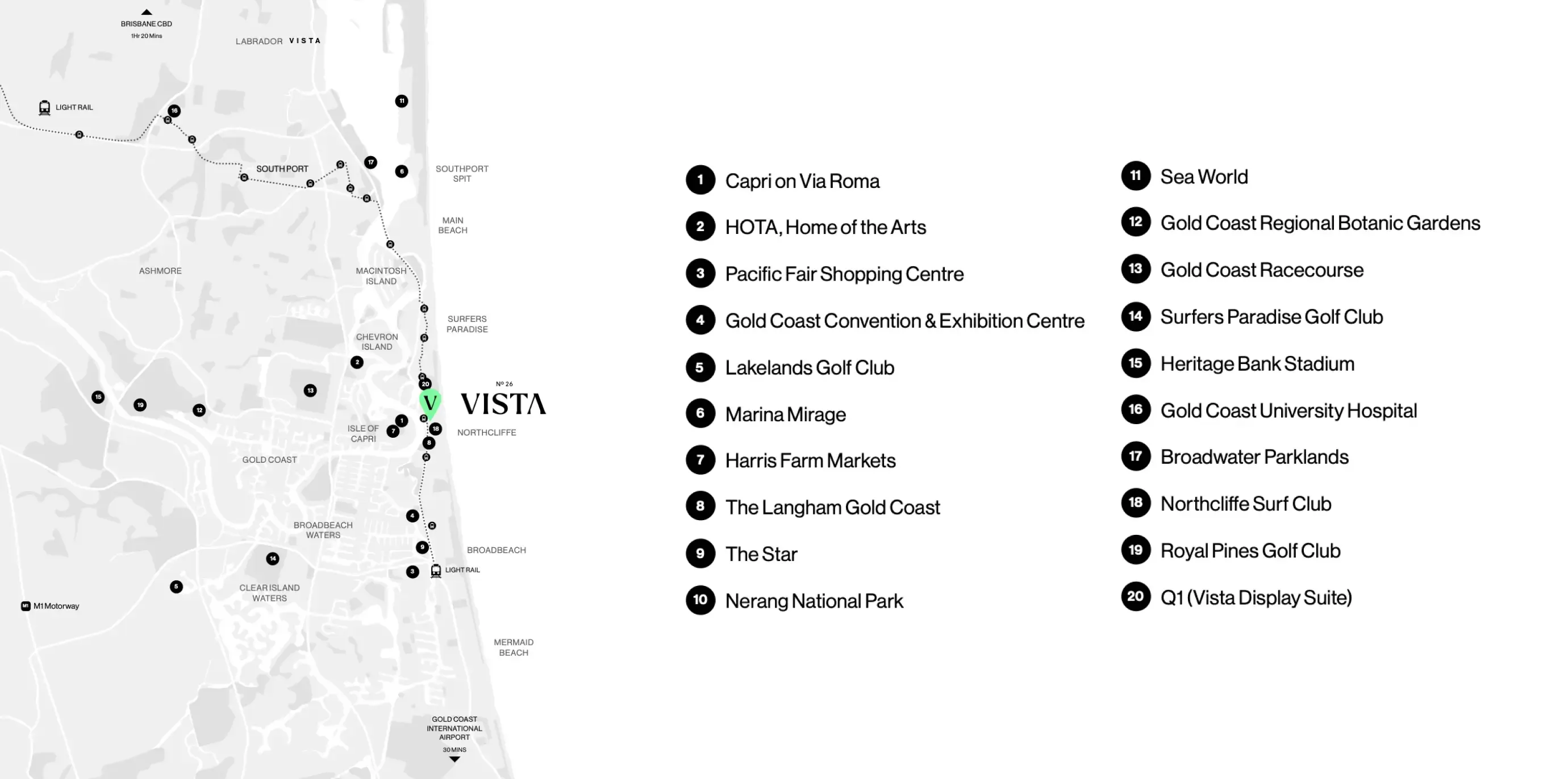Vista Map Location